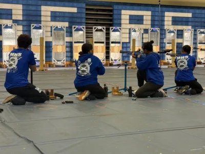 Sabers boys, girls on target early in MIL air riflery season